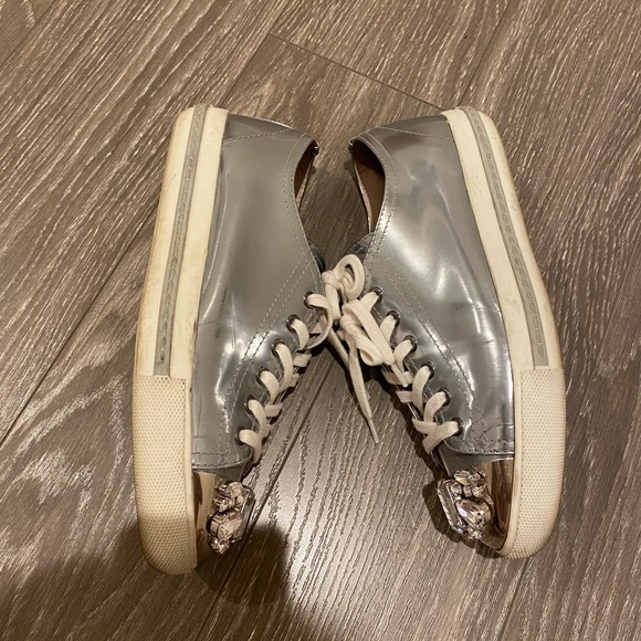 Miu Miu Rhinestone Sneakers - Picture 14 of 14